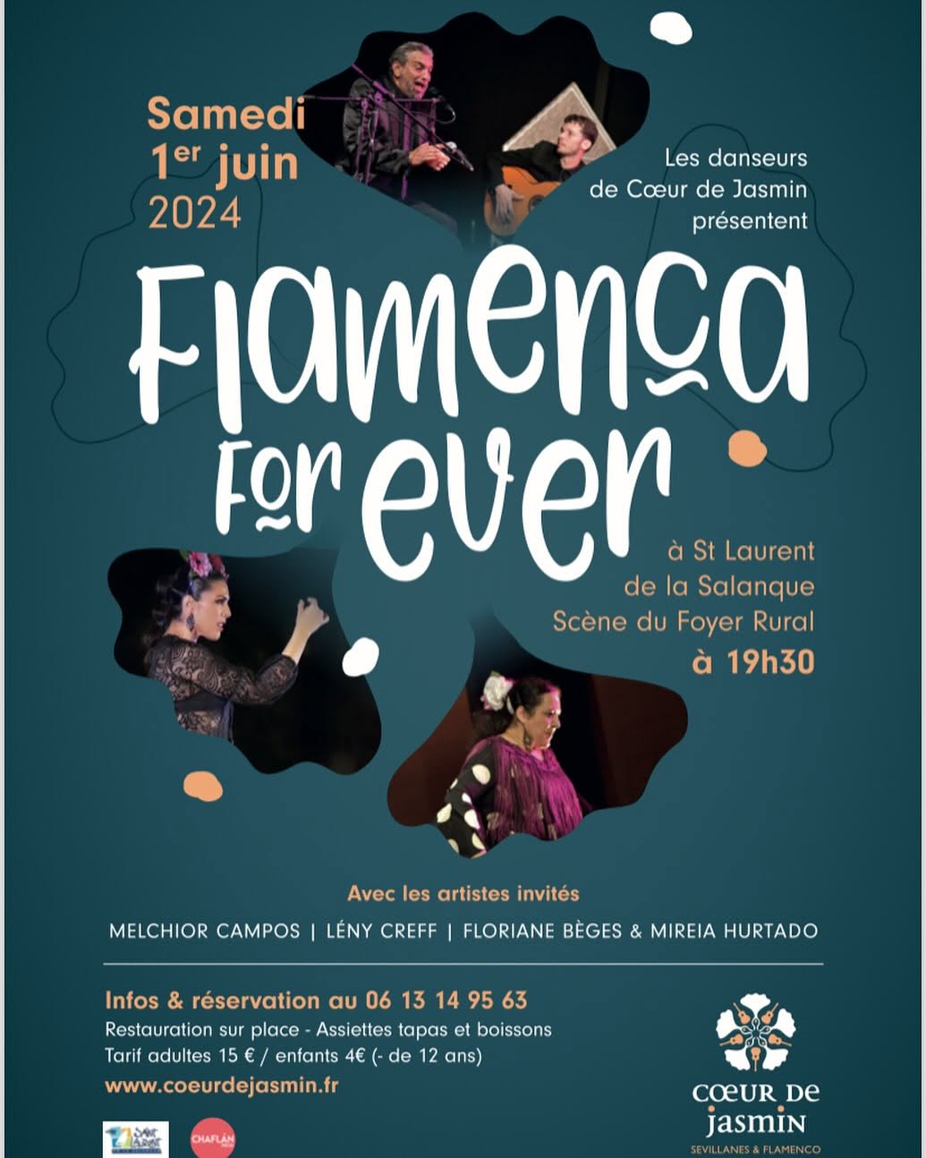 Affiche du spectacle Flamenca for ever