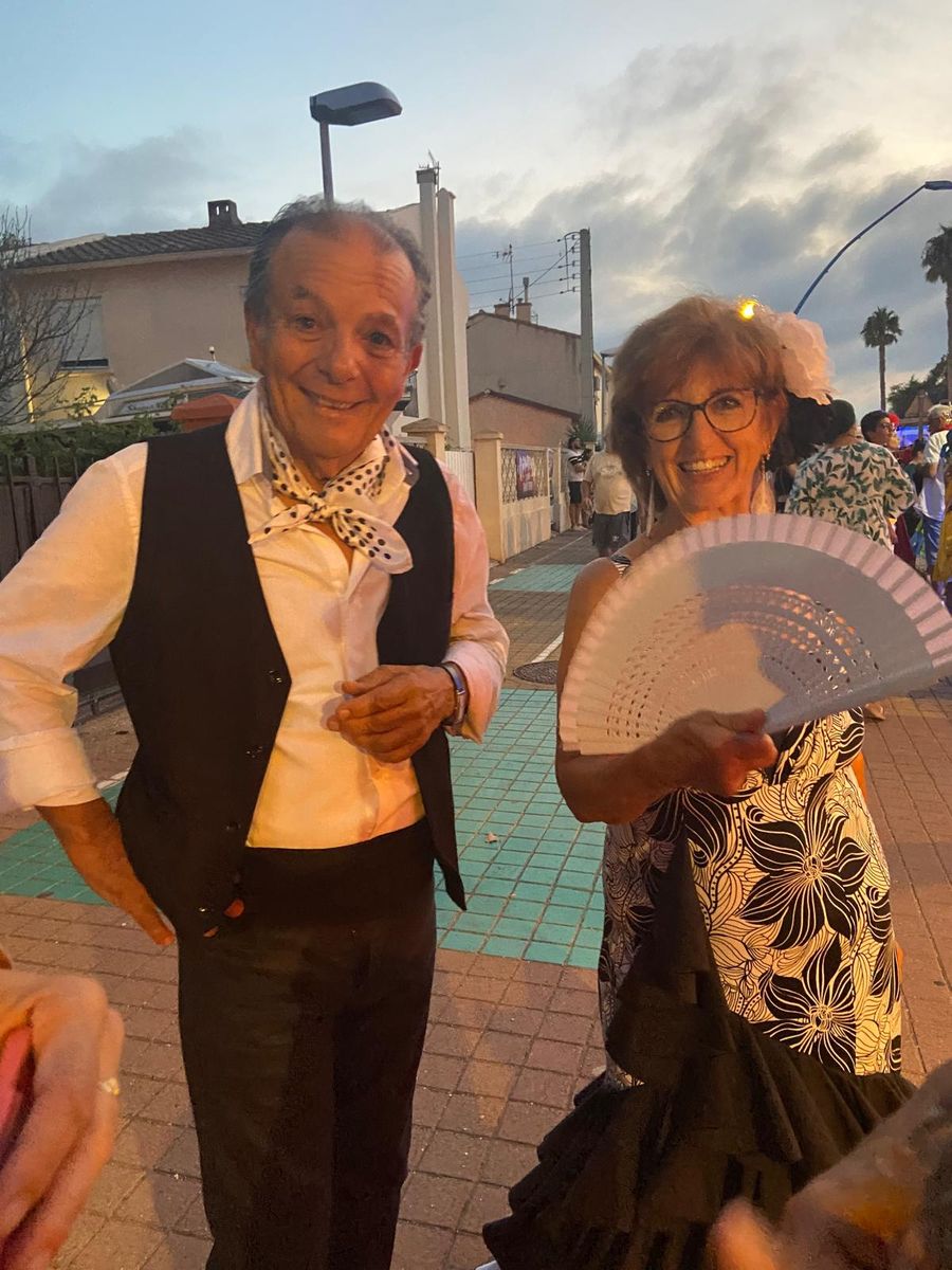 Groupe en tenue flamenca