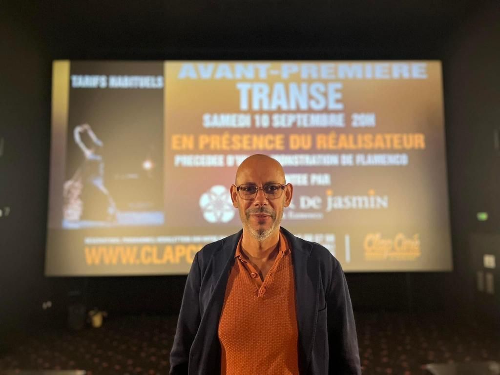 Démonstration de flamenco au cinéma